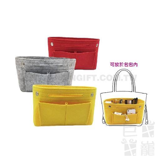 時尚簡約毛氈包中包