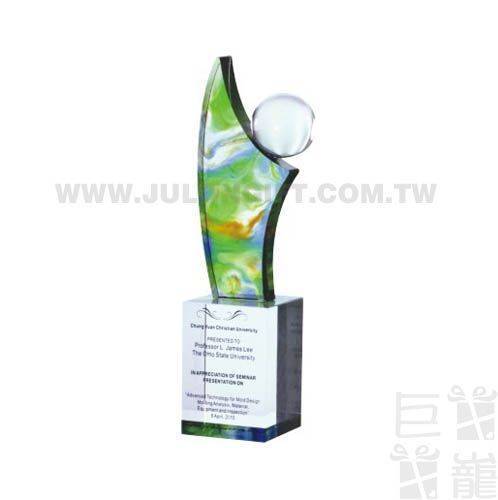 水晶獎牌