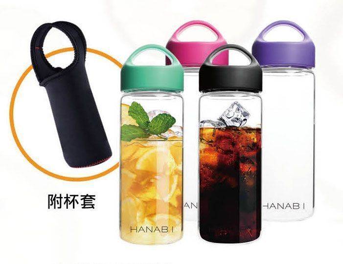HANABI沁涼輕量玻璃瓶450ml