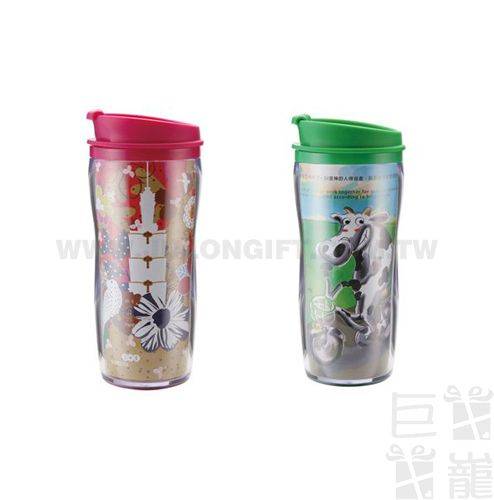 粉彩曲線隨手杯