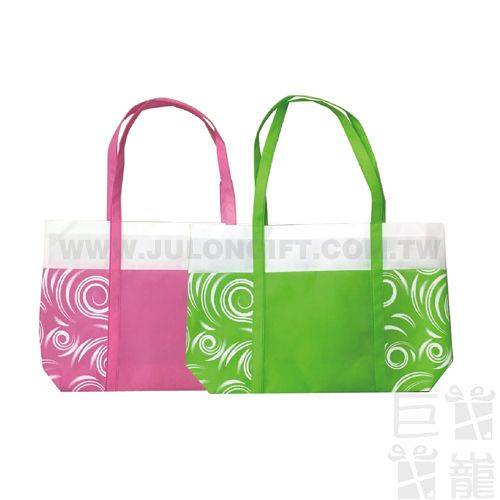 簡約馬卡龍不織布袋