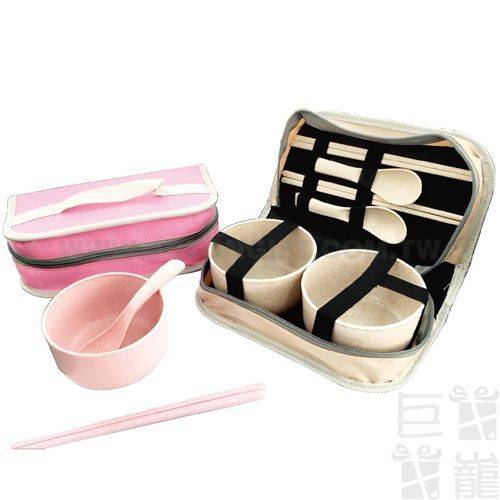 環保小麥餐具六件組