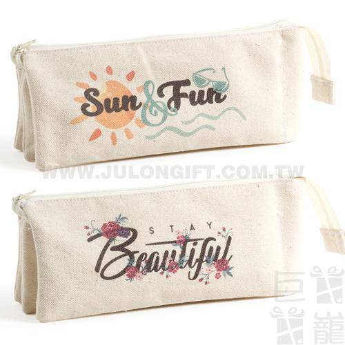 帆胚布三層收納袋小(全彩數位直噴)