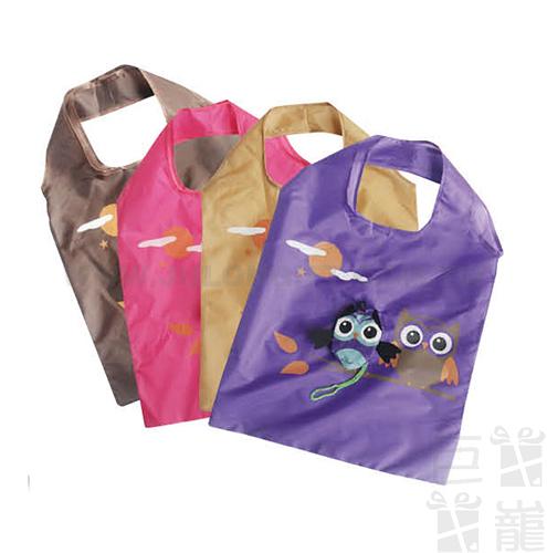 貓頭鷹造型環保袋
