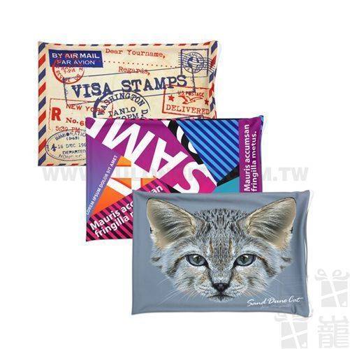 長方形熱昇華拉鍊抱枕