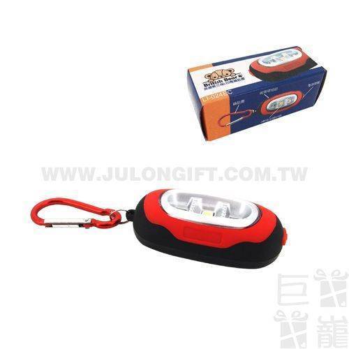 英國熊三段LED燈鑰匙圈