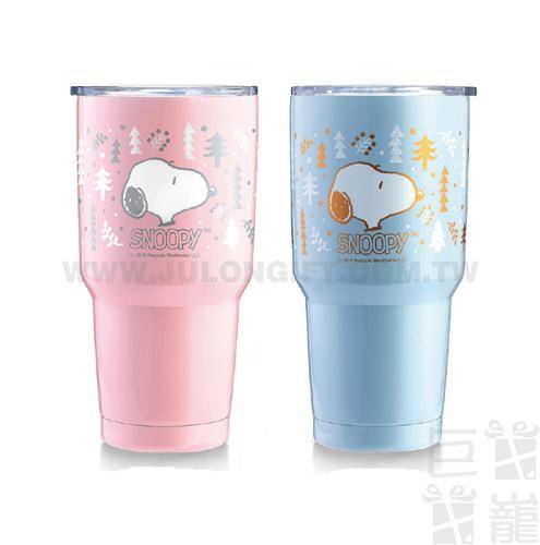 史努比下雪森林內陶瓷塗層冰霸杯