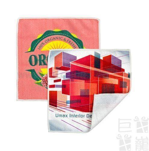 單面熱昇華小方巾/擦拭布 19 x 19公分