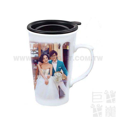 單層紳士牛奶熱轉印杯