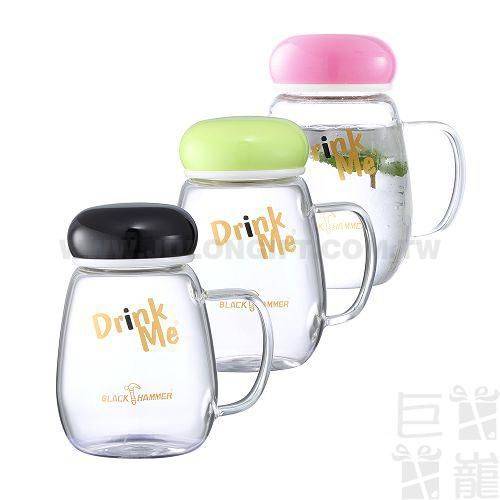 BLACK HAMMER 寰宇雙層耐熱玻璃水瓶310ml