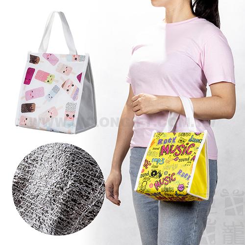 不織布保溫保冰立體袋(小)