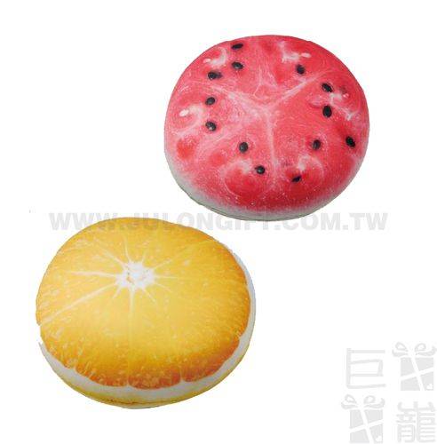 微粒子水果抱枕