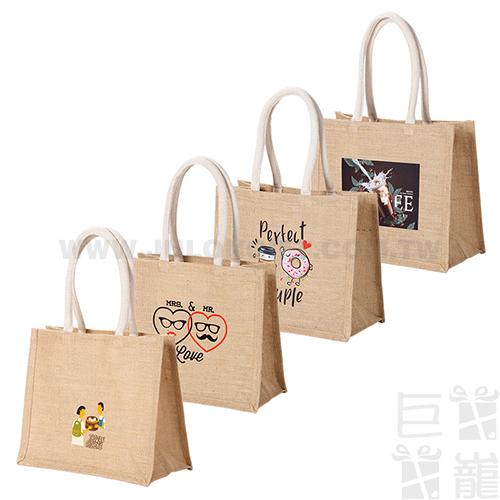 黃麻購物袋B5(全彩燙印)