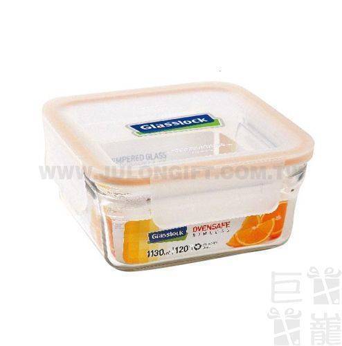 烤箱用無邊框方形保鮮盒1130ml