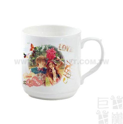 LS典雅低骨瓷熱轉印杯