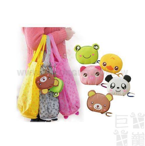 動物造型摺疊購物袋