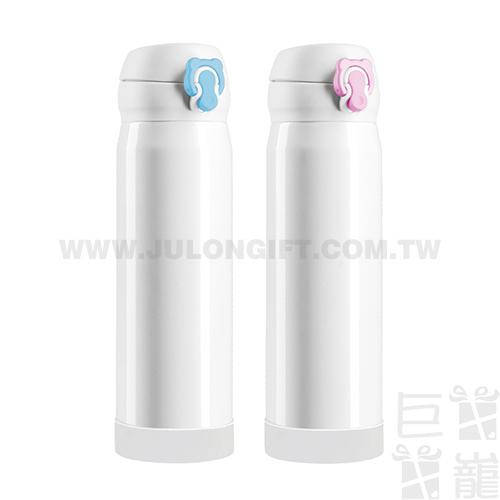 淨白彈蓋真空保溫瓶