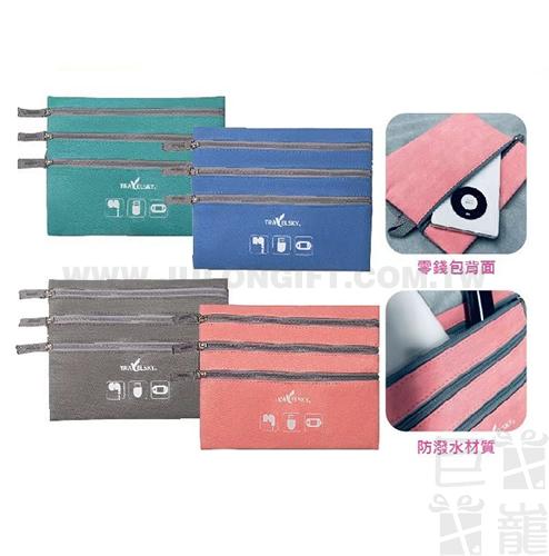 多口袋PU零錢包