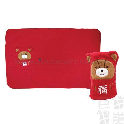英國熊福氣毯