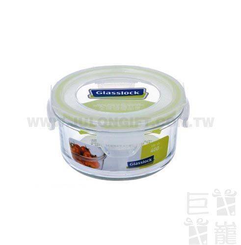 小圓形強化玻璃保鮮盒400ml