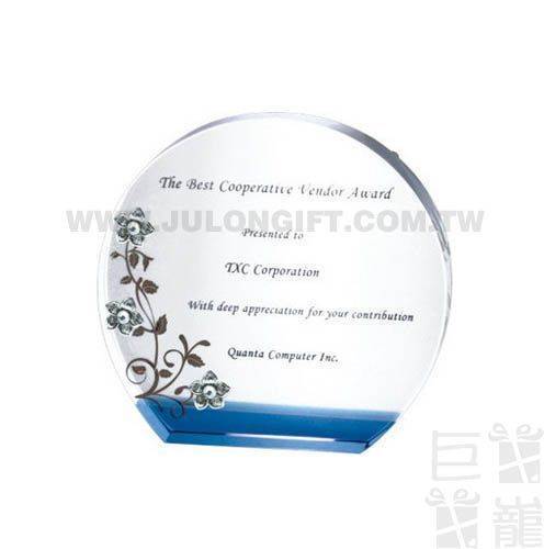 水晶獎牌