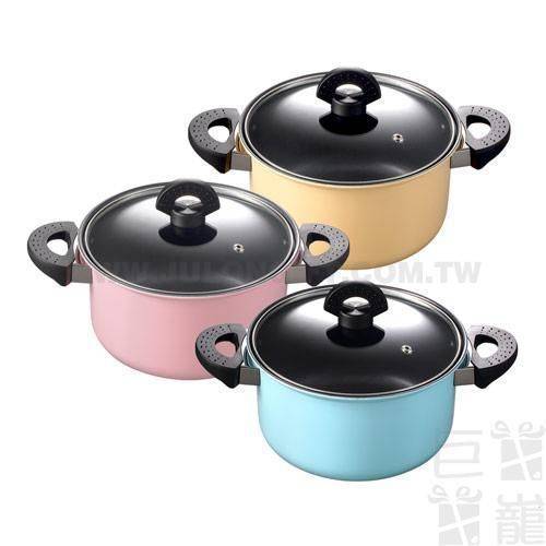 BLACK HAMMER晶粹系列雙耳湯鍋24cm