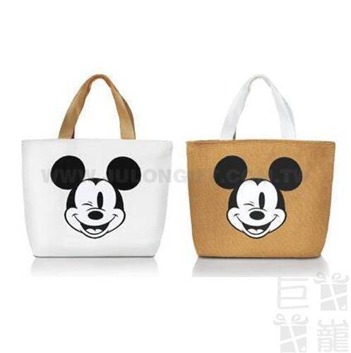 經典米奇毛絨造型保溫提袋