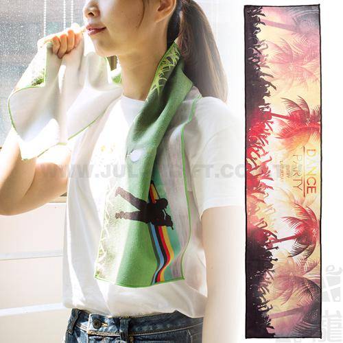 長型運動毛巾22x100公分(單面全彩昇華)