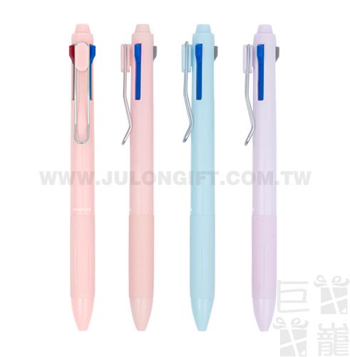 金屬夾三色原子筆