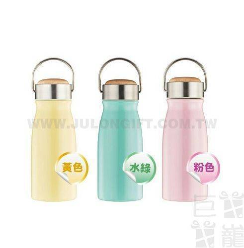 木頭牛奶保溫杯