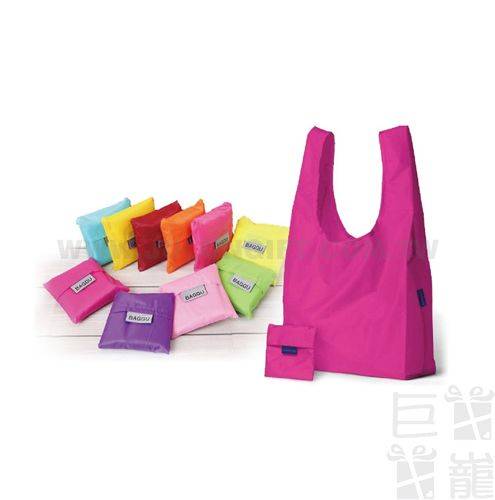 糖果色摺疊購物袋