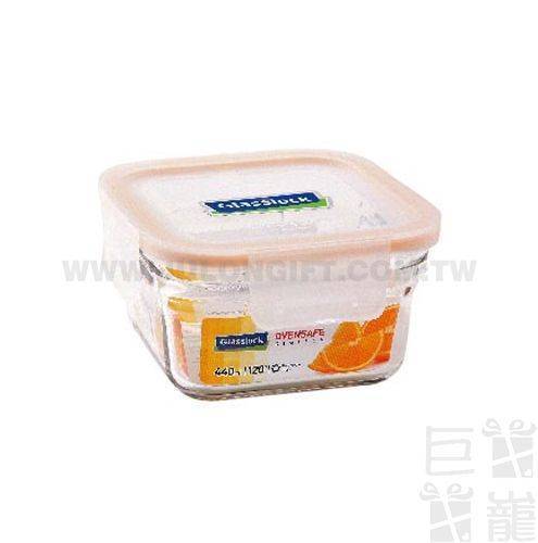 烤箱用無邊框方形保鮮盒440ml