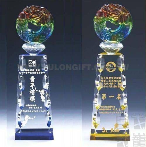 G336水晶獎牌