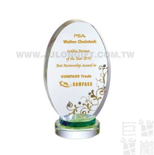 水晶獎牌