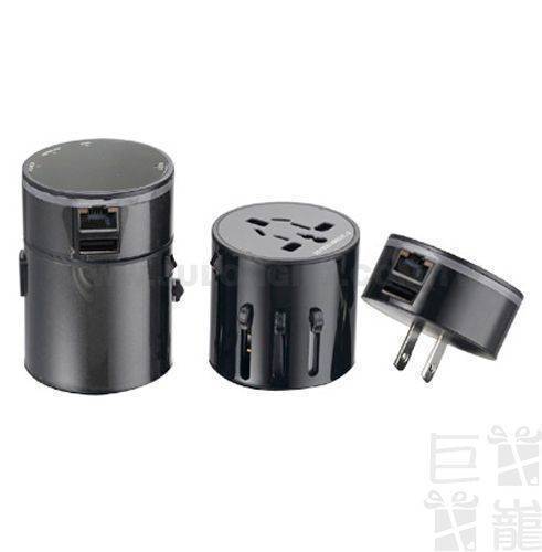 旅行轉換插座+WiFi路由器