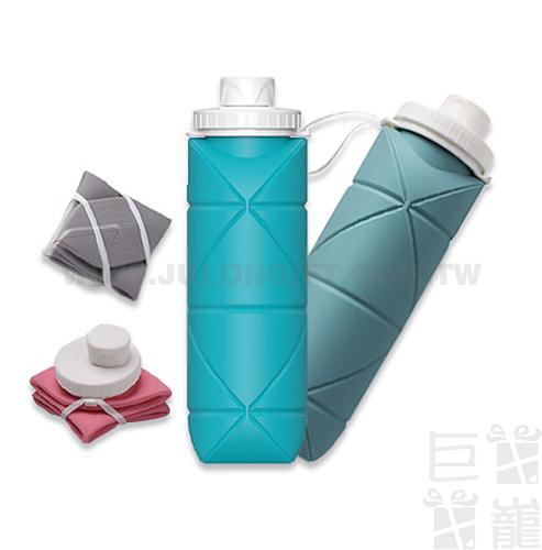 戶外運動折疊水杯600ML