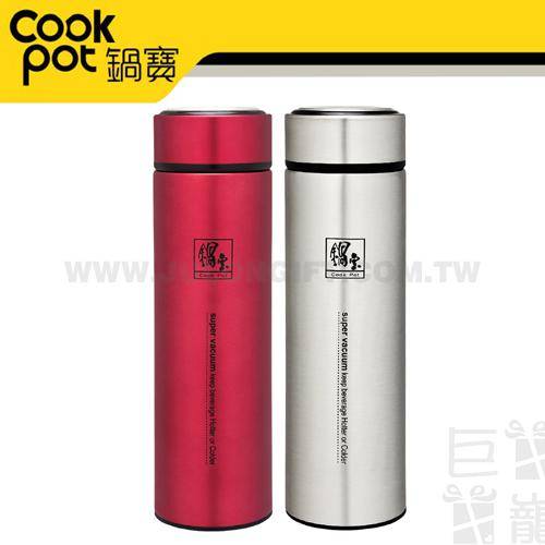 鍋寶 304不鏽鋼超真空保溫杯490ML