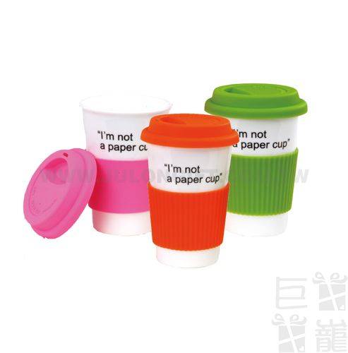 隨行矽膠隔熱杯