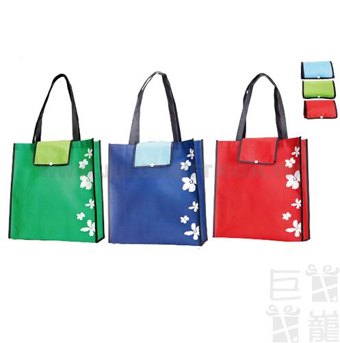 油桐花摺疊不織布袋