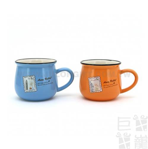 安妮兔仿琺瑯瓷杯2入