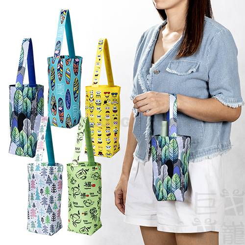 防輕潑水杯罐瓶提袋(熱昇華全版全彩)