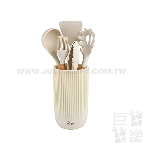 掌廚可樂膳無印耐熱矽膠料理配件6件組