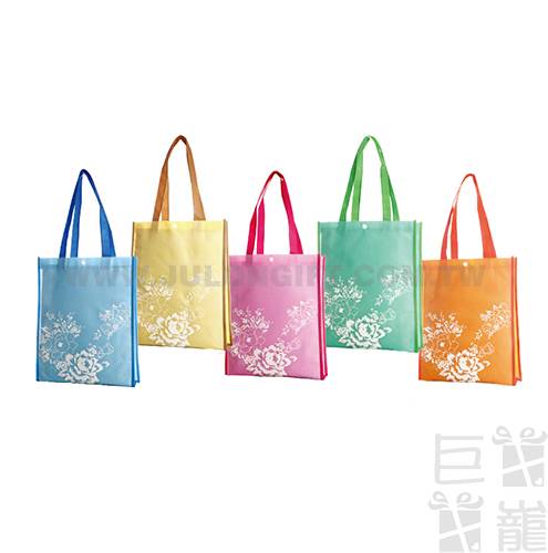 牡丹花不織布袋