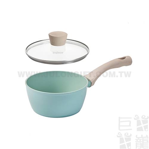 康寧餐具SNAPWARE鈦輕量不沾單柄鍋 -18cm 