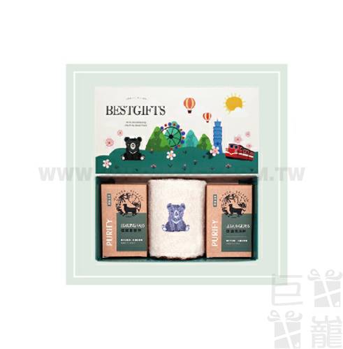 美好台灣時光皂巾組