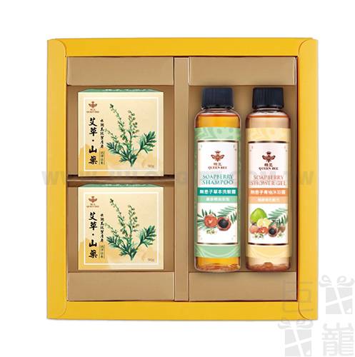 蜂王水潤美肌潔膚皂禮盒