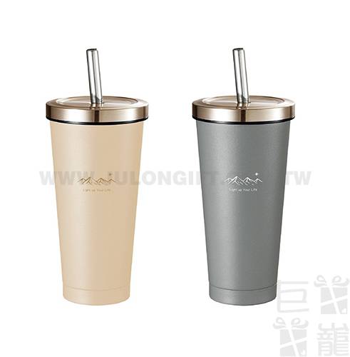 陶瓷不銹鋼吸飲杯750ml