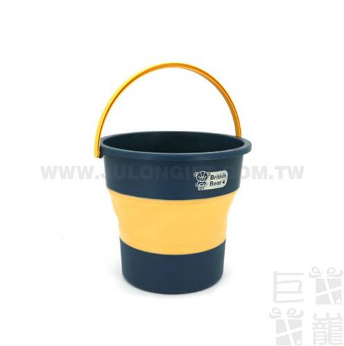 英國熊多功能摺疊水桶10L