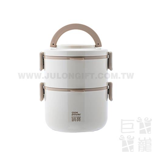 鍋寶不鏽鋼手提雙層餐盒